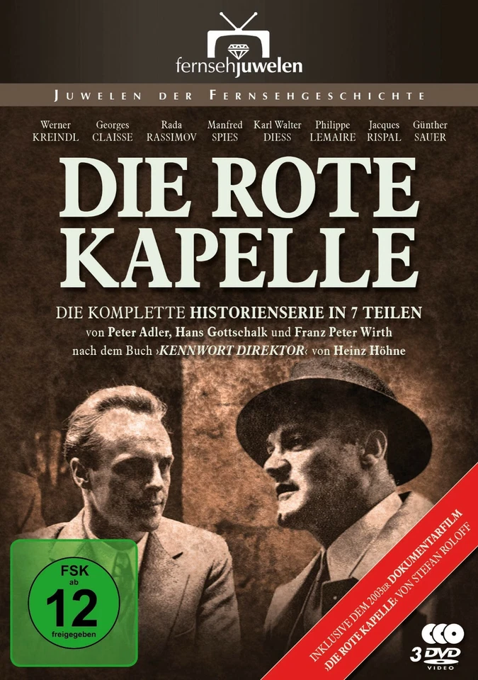 Die rote Kapelle - Der ARD-Fernsehfilm in 7 Teilen (1972) - Fernsehjuwelen [DVD]