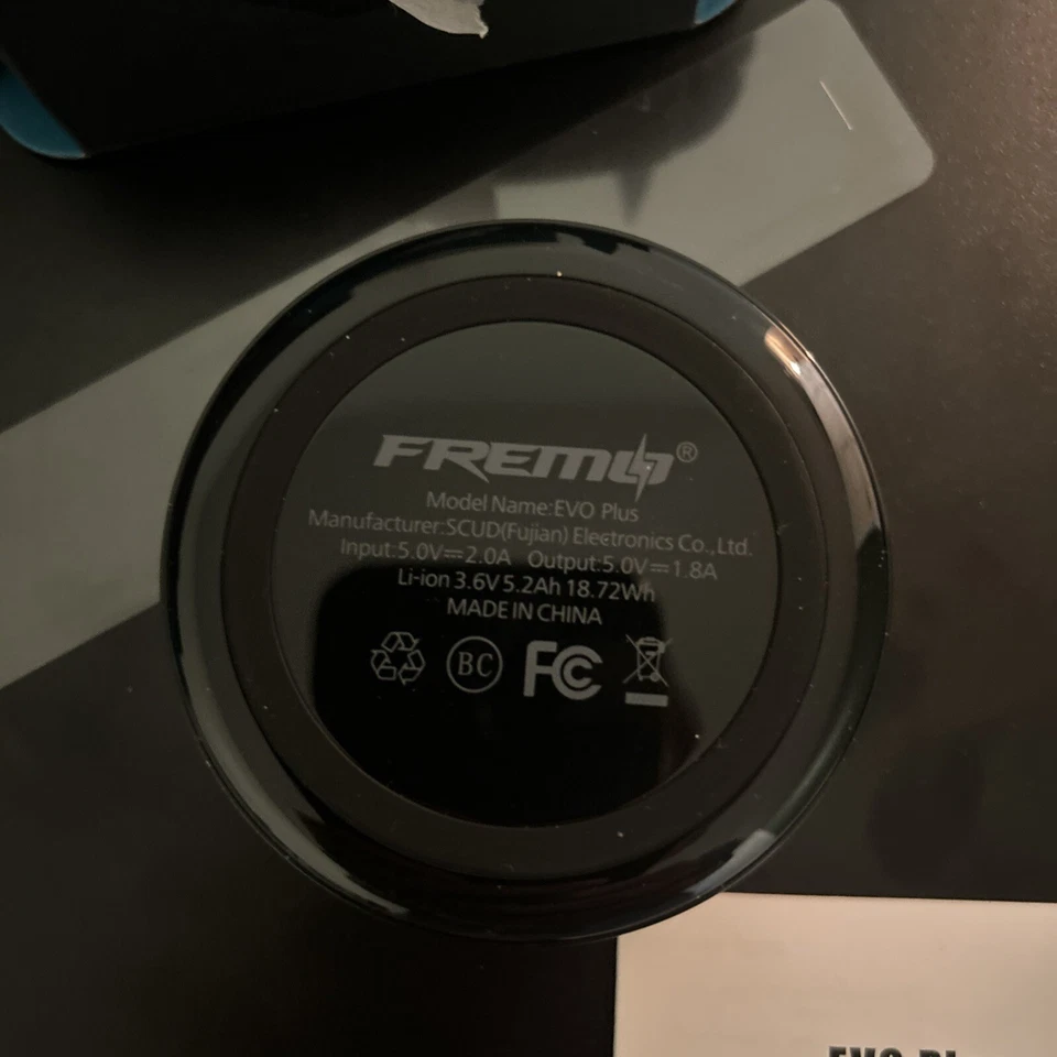 Fremo Evo Plus 电池底座适用于亚马逊 Echo Dot(黑色)从未使用过 — 第 3/4 张图片