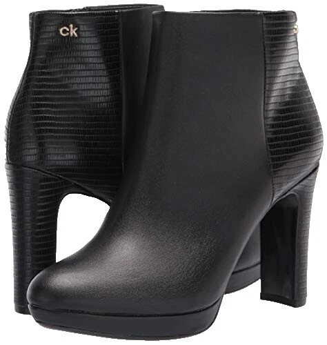 Botas de motorista mujer Calvin Klein con Cuero Superior
