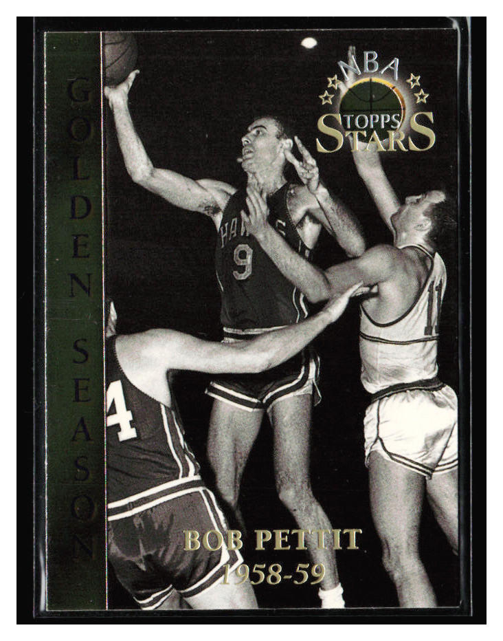 1996-97 Topps Stars Golden Season #85 Bob Pettit