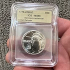 2026-D Kennedy Half Dollar Semiquincentennial ICG MS66 Silver 50C