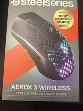 SteelSeries Aerox 3 Wireless (2021) Onyx Blac...