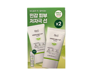 Dr. G Green Mild up sunplus SPF50+ PA++++ 50+50+10ml K-Beauty Korean Cosmetics