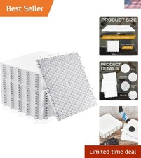 30-Pack 12x12 Synthetic Ice Hockey Tiles - Perfect for Training and Practice