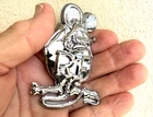 RAT FINK METAL EMBLEM Chrome Car Badge *NEW fits Chevrolet etc RatFink Custom