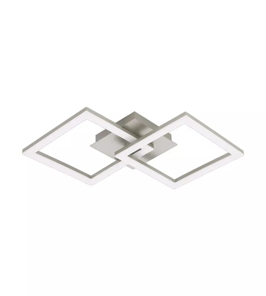 PLAFONIERA LED DA INTERNO EGLO "HUERTA" GRIGIO 4000K