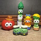 Veggie Tales Big Idea Jonah Movie Figure Lot Junior Archibald Bob French Peas D3