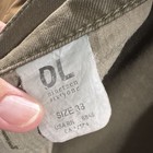 DL1961 Men's Slim Fit Dark Wash Green Denim Cotton 5-Pocket Stretch Jeans — photo 6