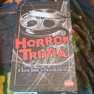 Twisted Terror Horror Trivia Game for Game Night
