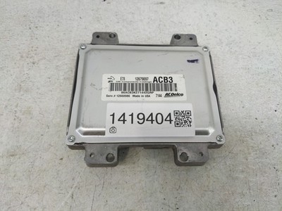 2016 Silverado 1500 Engine Control Computer Ecu Pcm Ecm Pcu Oem BH9K8
