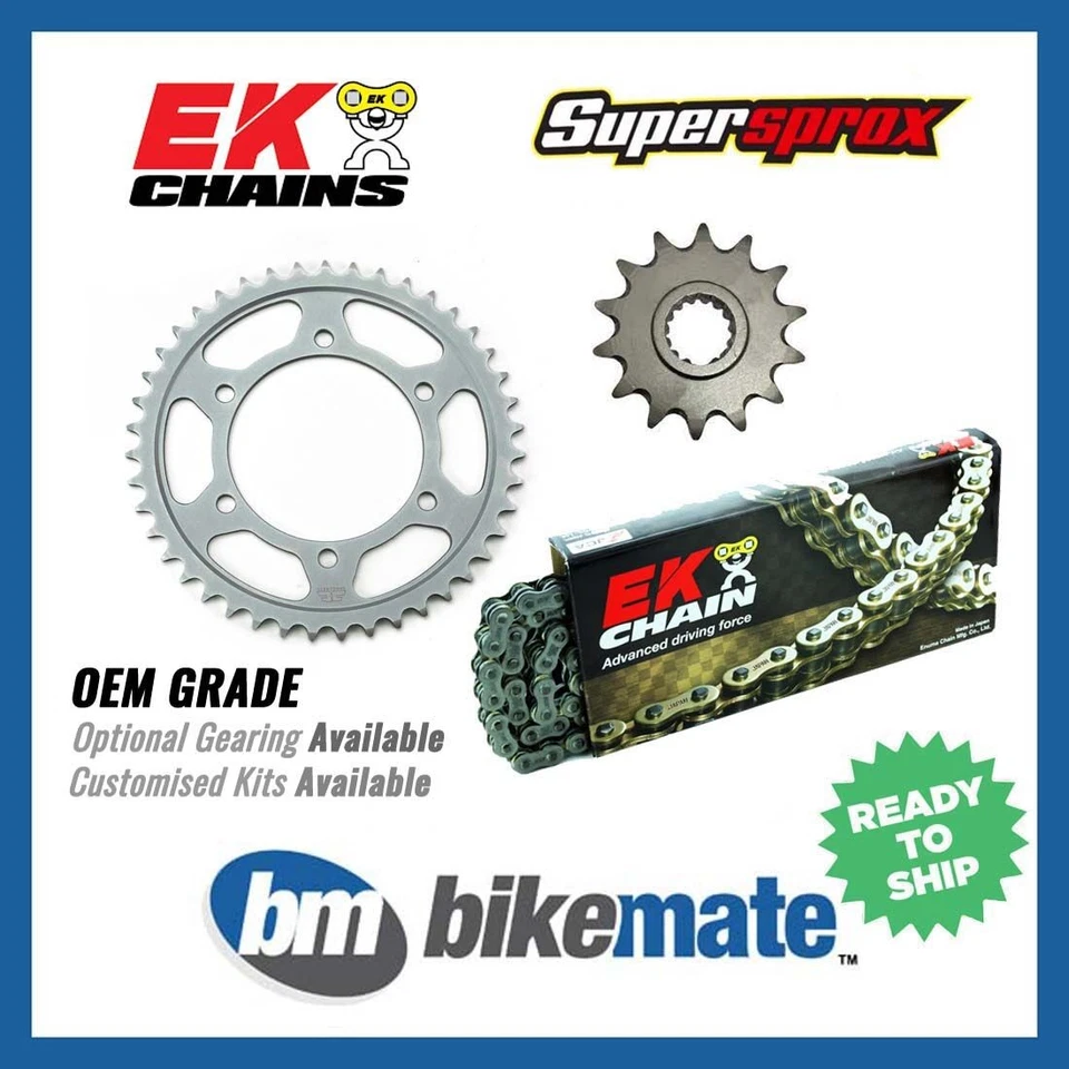 Chain and Sprocket Kit for HONDA CB 500 X ABS 2013 2014 2015 2016 2017 2018 - Image 1 of 1