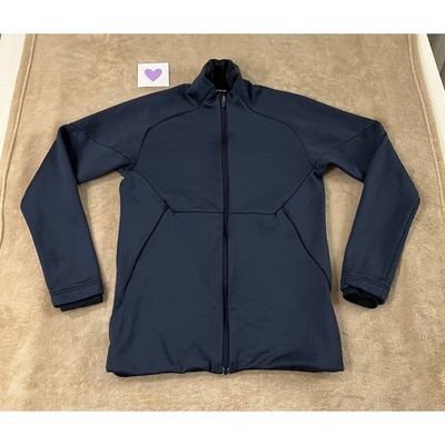 Quechua Fleece Jacket MH520 size Medium Blue Athletic Full zip