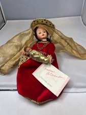1995 Madame Alexander Madonna and Child 10" Christmas Series Doll Baby Tag