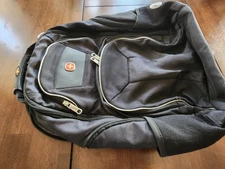 Swiss Gear Airflow Scan Smart TSA Travel Laptop Backpack, Black