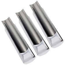 3pcs Lap Steel Slide Bar - Metal Guitar Slide Tone Bar for Dobro and Lap Steel
