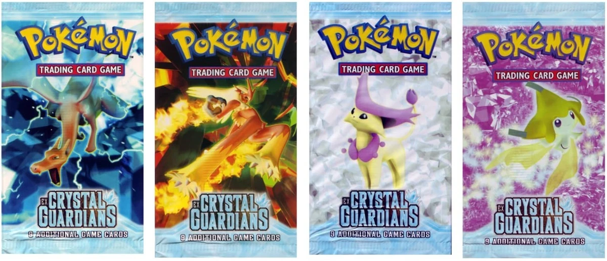 Pokémon English EX Crystal Guardians Sealed Booster Packs for sale