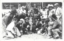 Salinas CA California Rodeo Cowgirls & Black Cowboys RPPC Photo Postcard COPY