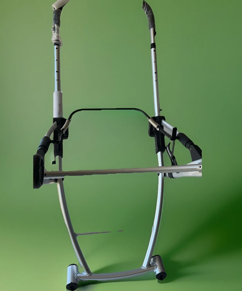 UppaBaby Vista Frame Only Silver Stroller Foldable Collapsing Genuine - Image 3 of 4