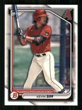 2024 Bowman Prospects #BP-34 Kevin Sim Arizona Diamondbacks 67676