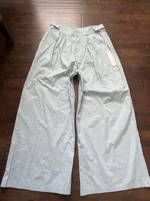 NWT Young Fabulous & Broke WIDE Leg TROUSER Pants High Rise Pleated Bohemian L