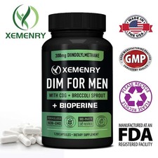 DIM FOR MEN 300mg - with Calcium D-Glucarate - Men's Health, Estrogen Blocker