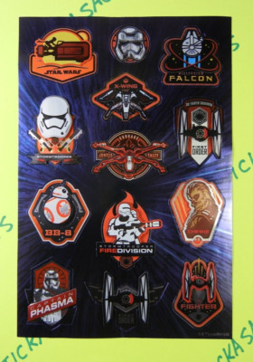 Star Wars 3D Pop Up Stickers Disney Lucas Films Stickety Doo Da