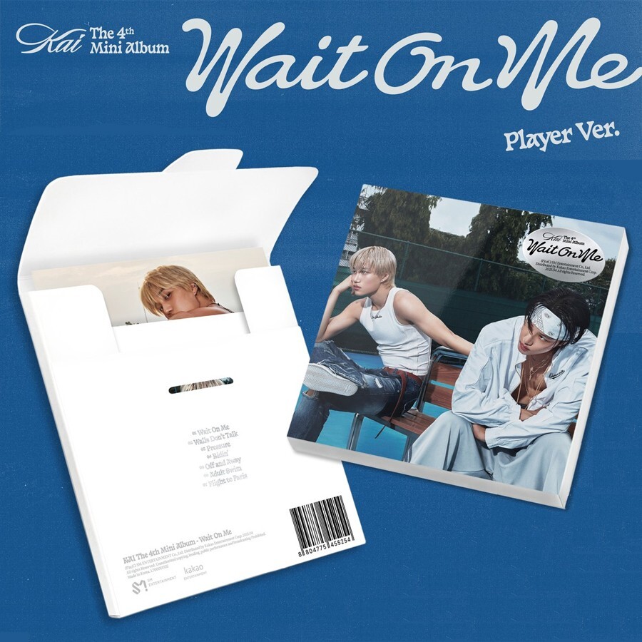 EXO カイ KAI Wait On Me qq music トレカ 5 レア EXO カイ KAI Wait