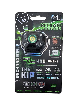 Kodiak 400 Lumen Rechargeable Li-Ion Ultralite Headlamp