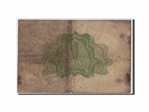 [#308102] Banconota, Norvegia, 1 corona, 1944, non datata, KM:15a, F(12-15) - Foto 2 di 2