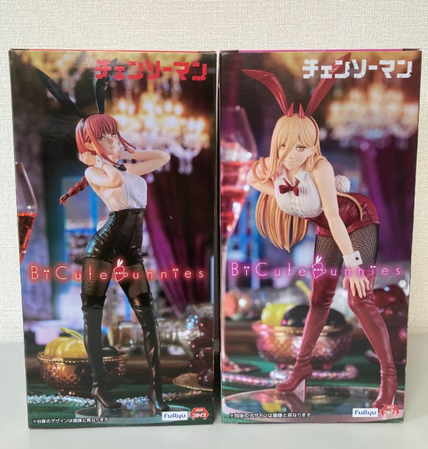 FuRyu BiCute Bunnies マキマ 　パワー　セット フィギュア Chainsaw Man BiCute Bunnies Figure Power & Makima Set of 2