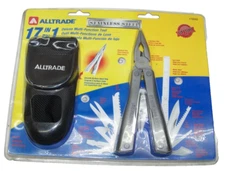 ALLTRADE 17 IN EN 1  STAINLESS STEEL DELUXE MULTI-FUCTION TOOL WITH POUCH 170202