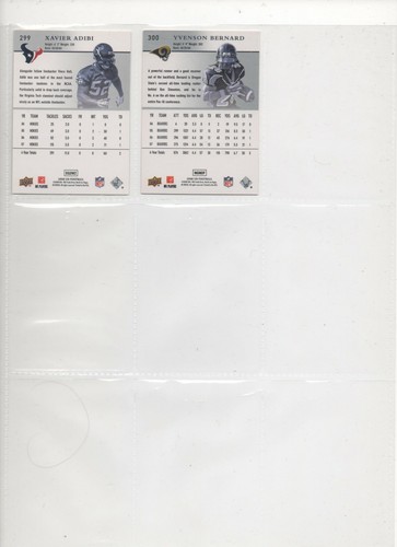 CARTE BASE ROOKIE UPPER DECK NFL 2008 SCEGLI DALL'ELENCO A TENDINA - Foto 11 di 11