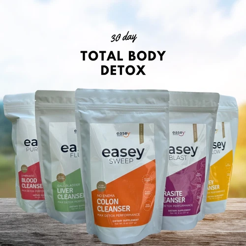 30 Day Total Body Cleanse And Detox Kit Plus Guide (Herbal Blends) - Picture 1 of 9