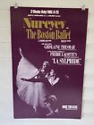 Rudolf Nureyev and the Boston Ballet Window Card Poster Uris Theater 14x22”