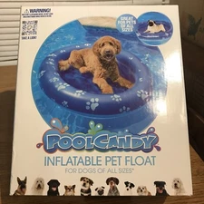 POOL CANDY INFLATABLE PET FLOAT BRAND NEW SEALED HEAVY DUTY HOLDS UP TO 100 LBS