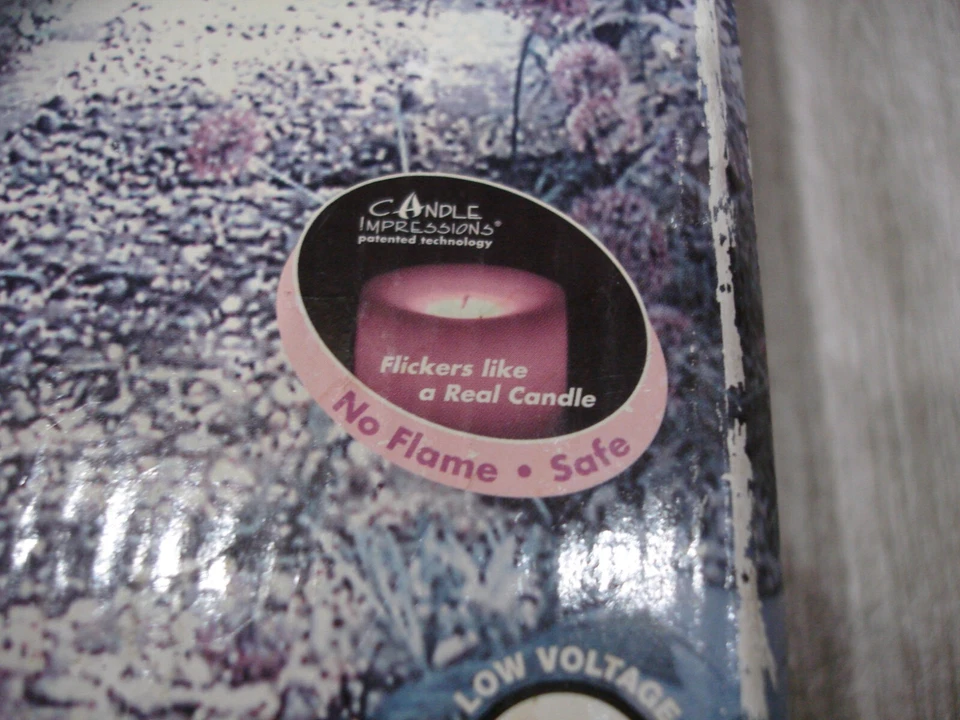 NIB Paradise Garden Lighting Pathway Flickering Candle MODEL # GL24776-BL NEW - Image 2 of 4