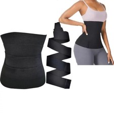 Waist Trainer Ladies Sauna Slim Belt Tummy Control Trimmer postpartum reshape 4M