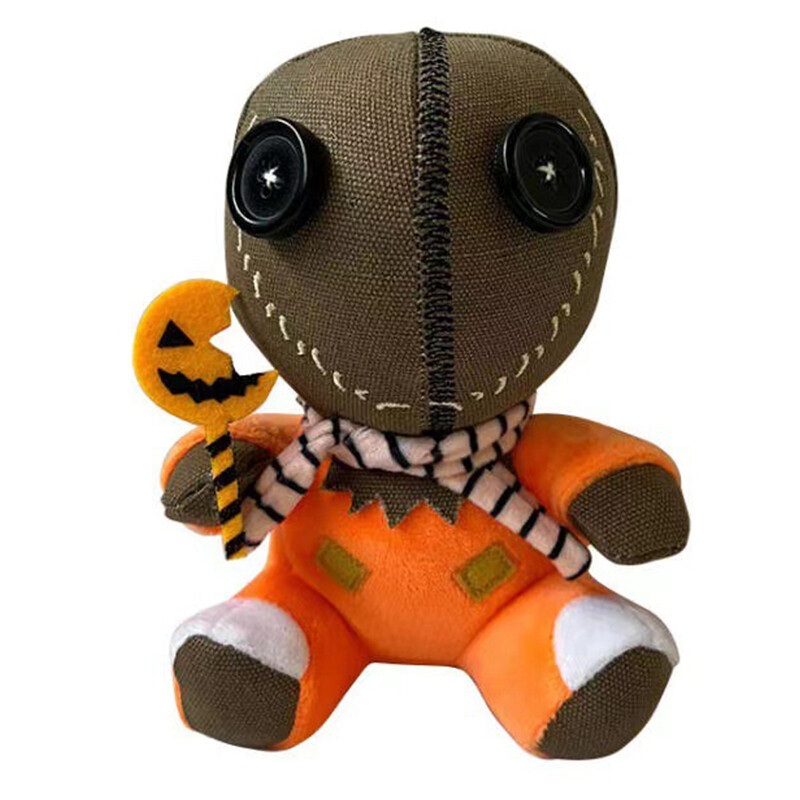 "Trick Or Treat Yo' Self" Pumpkin Plushie - Sassy Fall Decor & Funny Gift Plush Toy