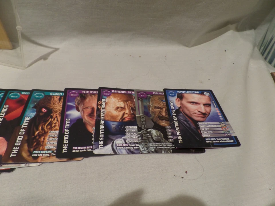 TARJETAS COLECCIONABLES "DOCTOR WHO" MONSTER INVASION, ALGUNAS SON EXTREMAS LOTE DE 26 Foto 2 de 4
