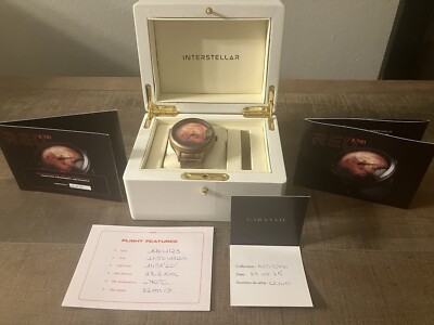 Interstellar RED 3,721 Kickstarter Mars Watch. Amazing Condition! Have a Look! 
