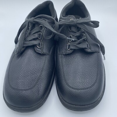 OrthoFeet Shoes Mens Size 12 XX-Wide Black Leather Orthopedic Comfort Diabetic‎ NEW ORTHO FEET ORTHOFEET MENS DIABETIC SHOES BLACK LEATHER  main image 3