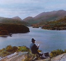 Lakes Of Killarney, Ireland, c1920s Magic Lantern Slide