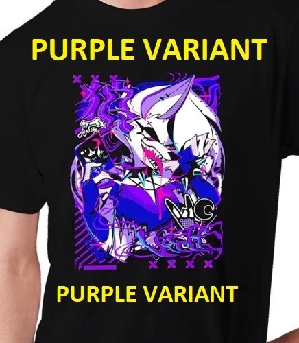 NEW 2022 Helluva Boss LOONA STREETWEAR Official Purple Shirt