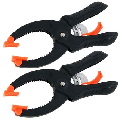 Neilsen 2 Stück Quick Grip Ratsche Federzwinge Holzarbeit Zimmerei Backenöffnung 50 mm