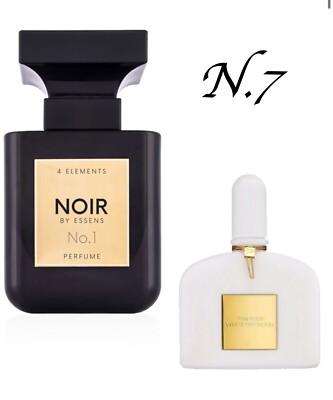 NOIR by ESSENS Parfum für Damen/Herren 50ml 20% ätherische Öle, Designer-inspiriert