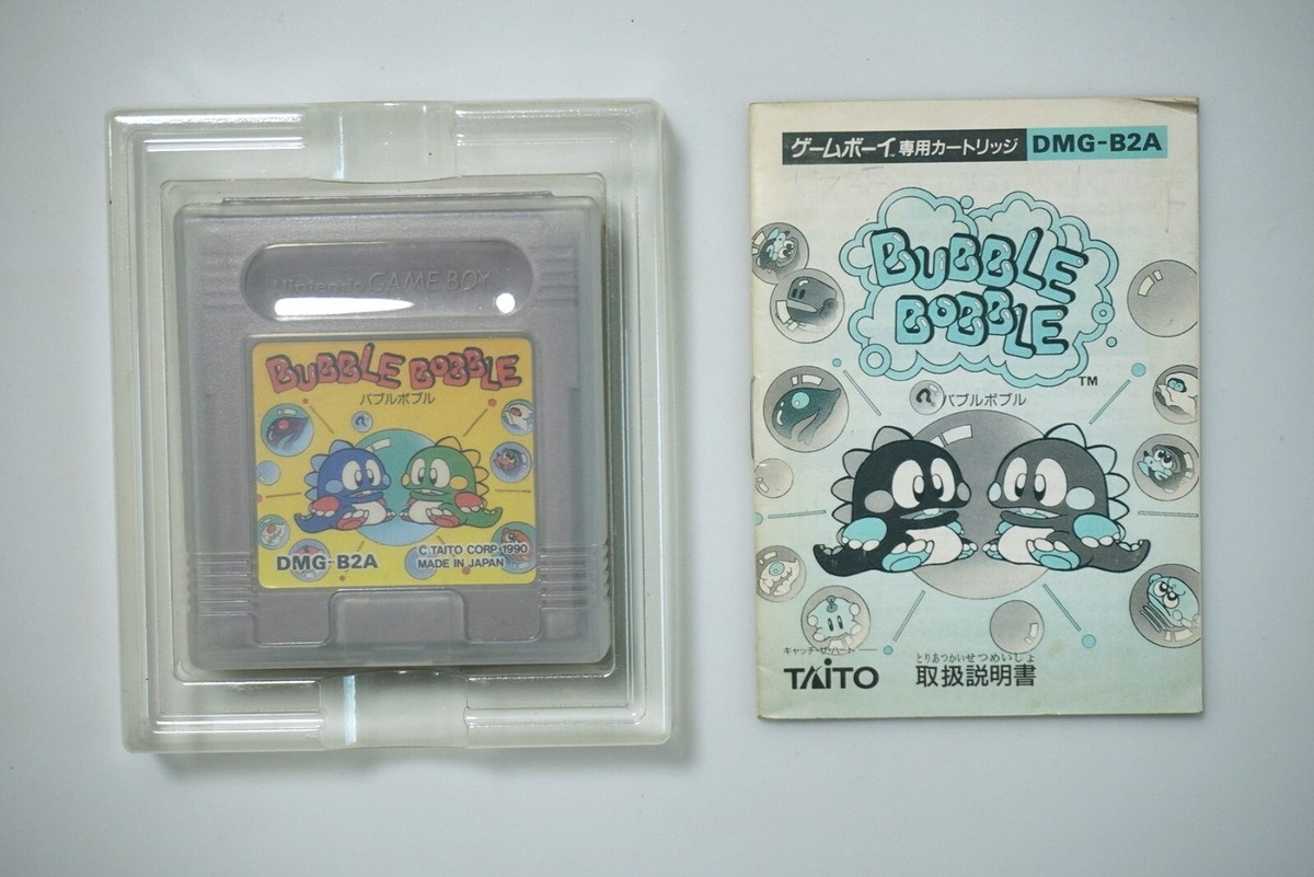 Game Boy Bubble Bobble Boxed Japan GB game US Seller | eBay