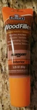 Elmer's Carpenter's Wood Filler, 3.25-Ounce Tube, Mahogany ~ New ~