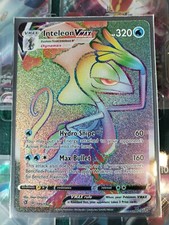 2020 Pokemon Inteleon VMax HYPER Rainbow Rare 195/192 Rebel Clash 🌈 🔥 secret on eBay