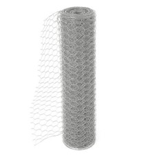 Galvanised Chicken Wire Mesh Netting Fence Rabbit Aviary Pet 13mm / 25mm / 50mm