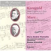 Korngold: Piano Concerto, Op. 17; Marx: Romantisches Klavierkonzert (1998)